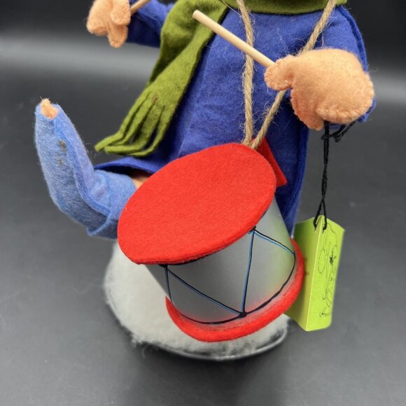 VTG Annalee Little Drummer Boy 12" Doll Christmas Whimsical Holiday Festive - Picture 6 of 11